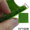 1-2 Set DIY Artificial Grass Mat Carpet for Train Railway Scene 15/30cm Square, 3mm 5mm 8mm Thick