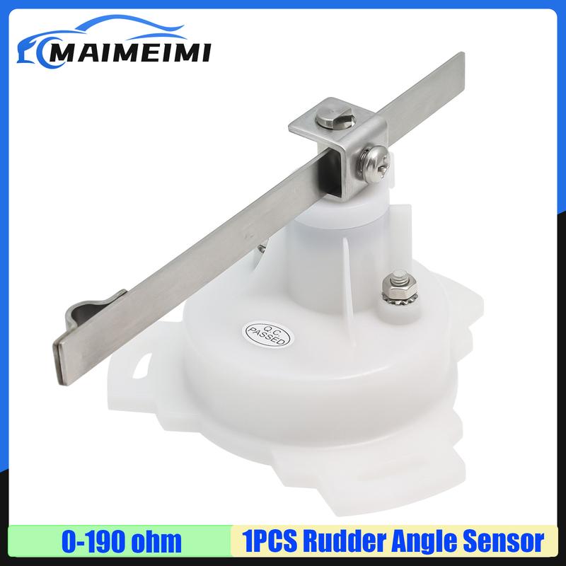 1 PCS Boat Rudder Angle Sensor 0-190ohm Rudder Indicator Rudder Angle Gauge Marine Steering Gear Angle Gauge Marine Accessories