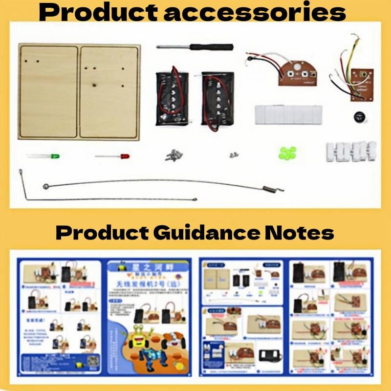 DIY wireless transmitter, children's technology telegraph machine, backbone education mode in scientific experimental equipment
