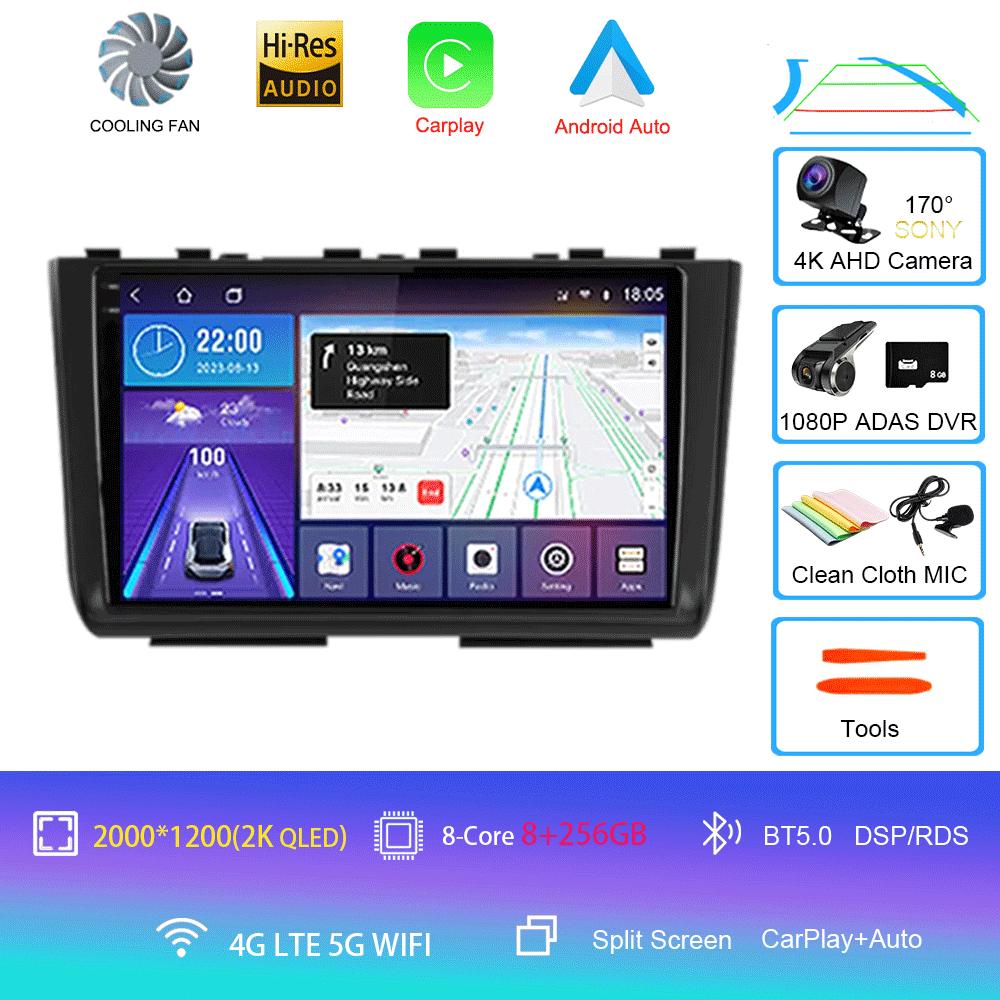 Автомобильное радио Android 14 Carplay для Hyundai Creta 2 IX25 2020 2021 Мультимедийный видеоплеер Навигация GPS Стерео Головное устройство Нет 2din