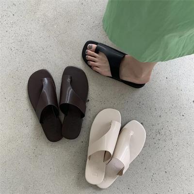 Лето 2024 г., женские тапочки с открытым носком и сандалии из кожи, шлепанцы, пляжные шлепанцы, черные туфли, сандалии H Vip Casual