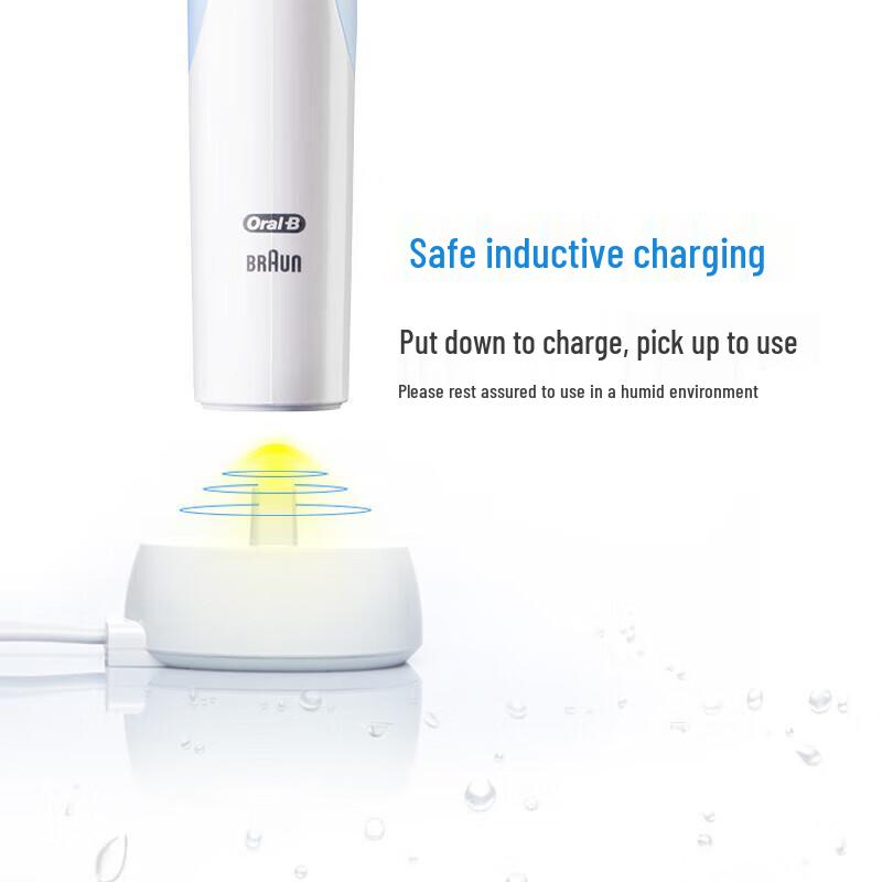 Oral-B Электрическая зубная щетка Vitality D12 для взрослых, штепсель CN (адаптер в комплекте)