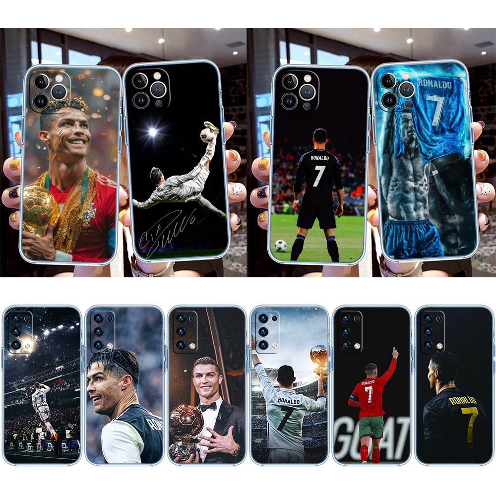 Прозрачный чехол C-Cr7 для Samsung Galaxy A04 A04S A14 A23 A34 A54 M23 M33 M52 M53