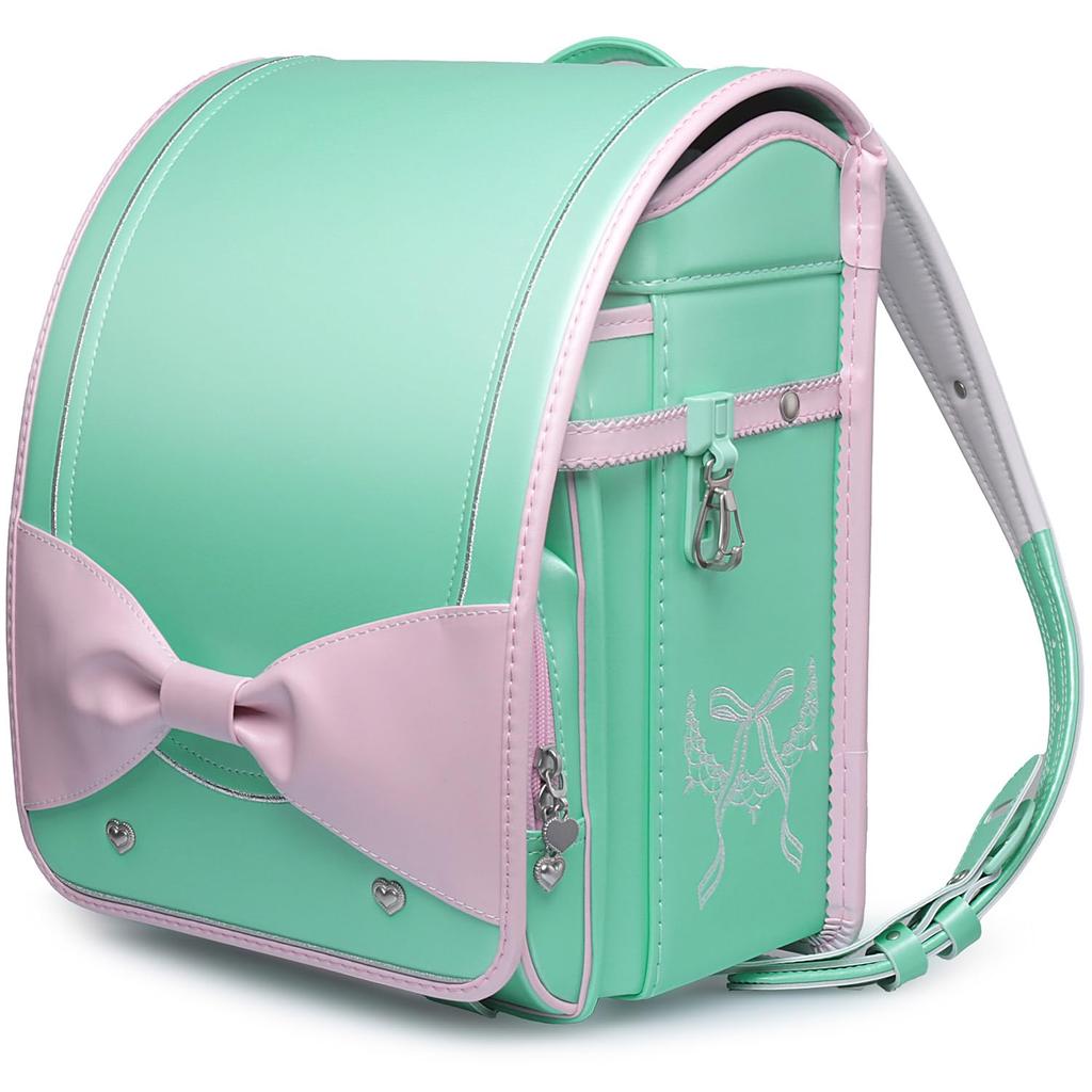 Coulomb School Bag for Latest Anais Shiny Pearl A4 Flat File Large Capacity School Bag for School Elementary School Entrance Gift for Girls [Coulomb]