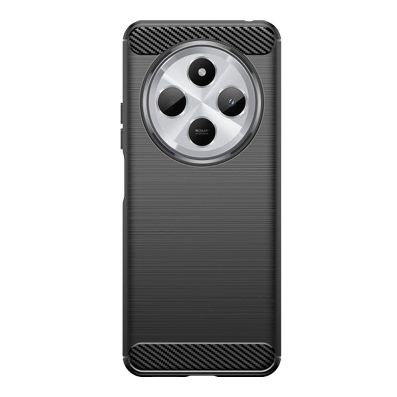 For Redmi A4 Case Cover Xiaomi Redmi A4 A 4 Capas Shockproof Armor Phone Bumper Carbon Fibre Back TPU Soft Cover Redmi A4 Fundas