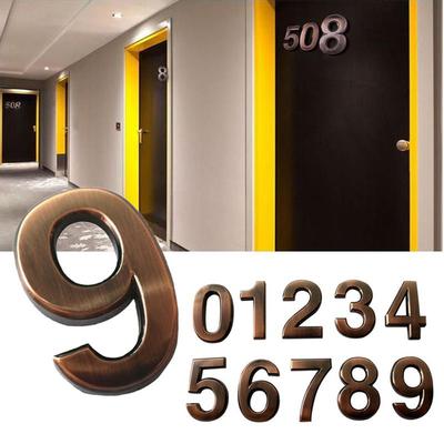 Door Sign Door Number 3D Digit 50*35*6mm ABS Door Label House Number