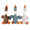 Indestructible Goose Dog Toy for Heavy Chewers Pet Stuffed Wild Goose Chew Toy with Squeaker Supports Healthy Chewing Instincts for Dogs Mental