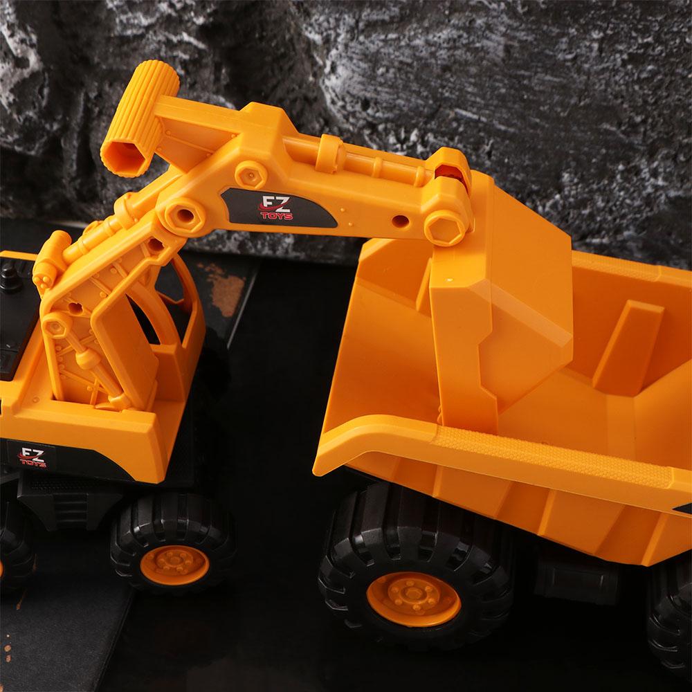 Inertia Driving Construction Vehicles Toys Dump Truck Excavator Model Engineering Car Toy Kids Toy
