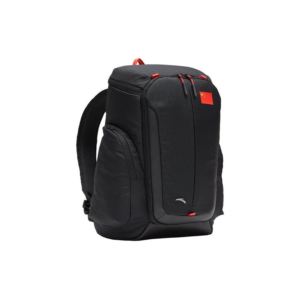 New Anta Polyester Backpack Regular Men's Basic Black 492340101-1