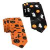 Halloween Pumpkin Black Tie Props Supplies Cosplay Costumes Pumpkin Head Little Ghost Tie Dress-Up Ties Fashion Accessories