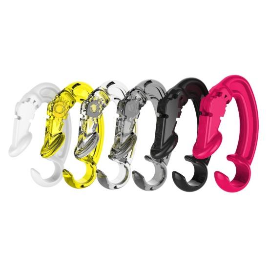 1 пара клипс против потери, надежная посадка, нескользящие, портативные спортивные заушины, держатели для Bluetooth-совместимых наушников для AirPods Pro3/2/1