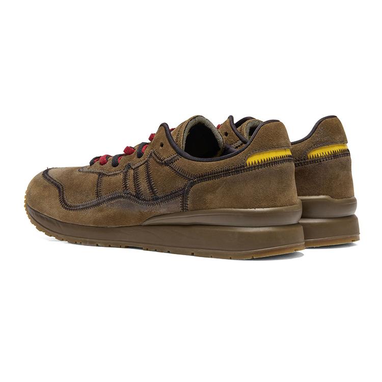 ONITSUKA TIGER Tiger Ally Stitch Модные Универсальные Кроссовки на Толстой Подошве, Прочные Повседневные Кроссовки Унисекс, Коричневые 1183C447-201