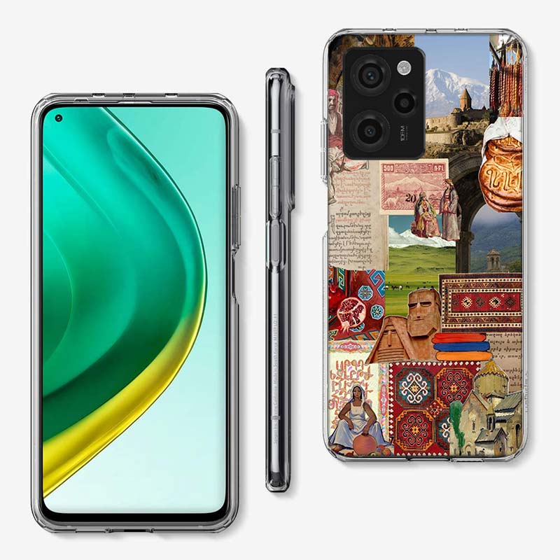 Флаг Армении Паспорт АРТ Чехол для телефона Для Xiaomi Poco M8 M7 M6 M4 M3 X7 X6 X4 Pro F7 Ultra M5S Mi 14 14T 15 15T 12T 10T Pro