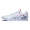 Li Ning Wade 808 3 Ultra Нескользящие износостойкие низкие мужские баскетбольные кроссовки Белые ABAT051-7