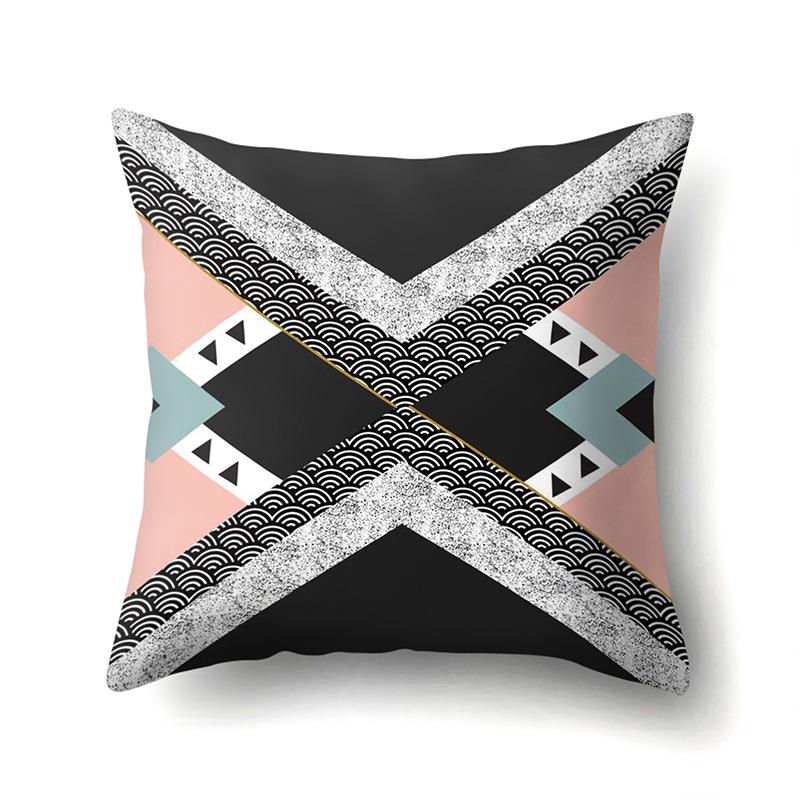 Polyester Pillowcase Automobile Decoration Home Printed Pillowcase