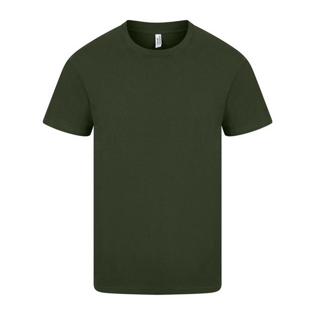 Повседневная классическая мужская футболка Ringspun