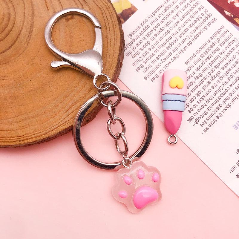 DIY Resin Pendant: Rose Red Lipstick Candy Butterfly Teddy Bear Ice Cream Milk Bottle Charm