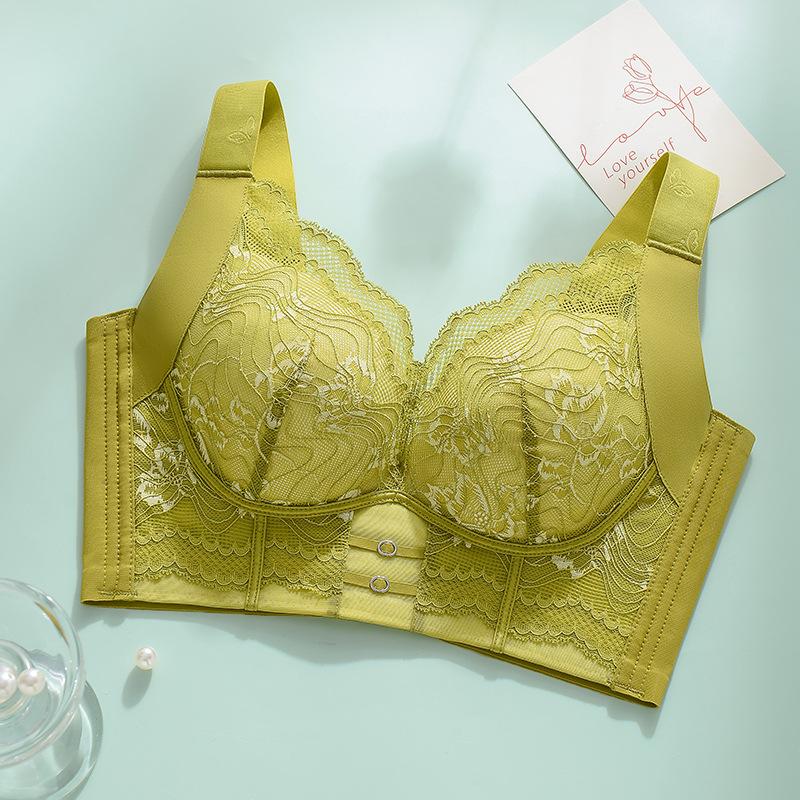 Нижнее белье большого размера для женщин, бюстгальтер с полной чашкой и тонким вырезом, регулируемый бюстгальтер с эффектом пуш-ап