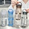 Transparent Portable Water Cup Leak Proof Cold Drink Cup Gym Fitness Drinkware  Gym Fitness