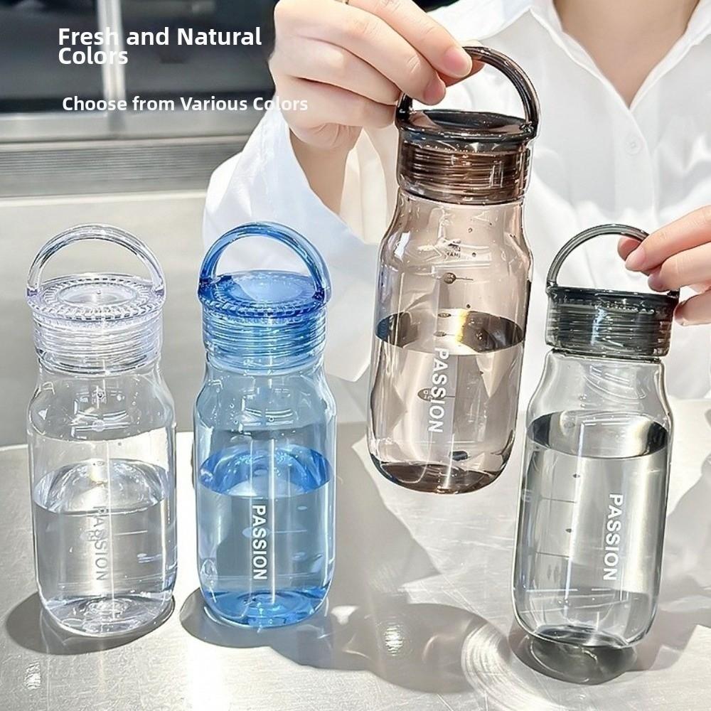 Transparent Portable Water Cup Leak Proof Cold Drink Cup Gym Fitness Drinkware Gym Fitness
