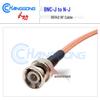 RG142 Double-Layer Silver-Plated Cable: N Male to BNC Male Oscilloscope Adapter