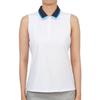 Galleria G Fore Golfwear Женская футболка без рукавов с воротником S G4LS23k860d Sno