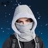 Зимний головной убор Полиэстер Теплая шапка Шарф и Маска Комплект для Велосипеда Лыж И Наружных Видов Спорта Теплая Ушанка