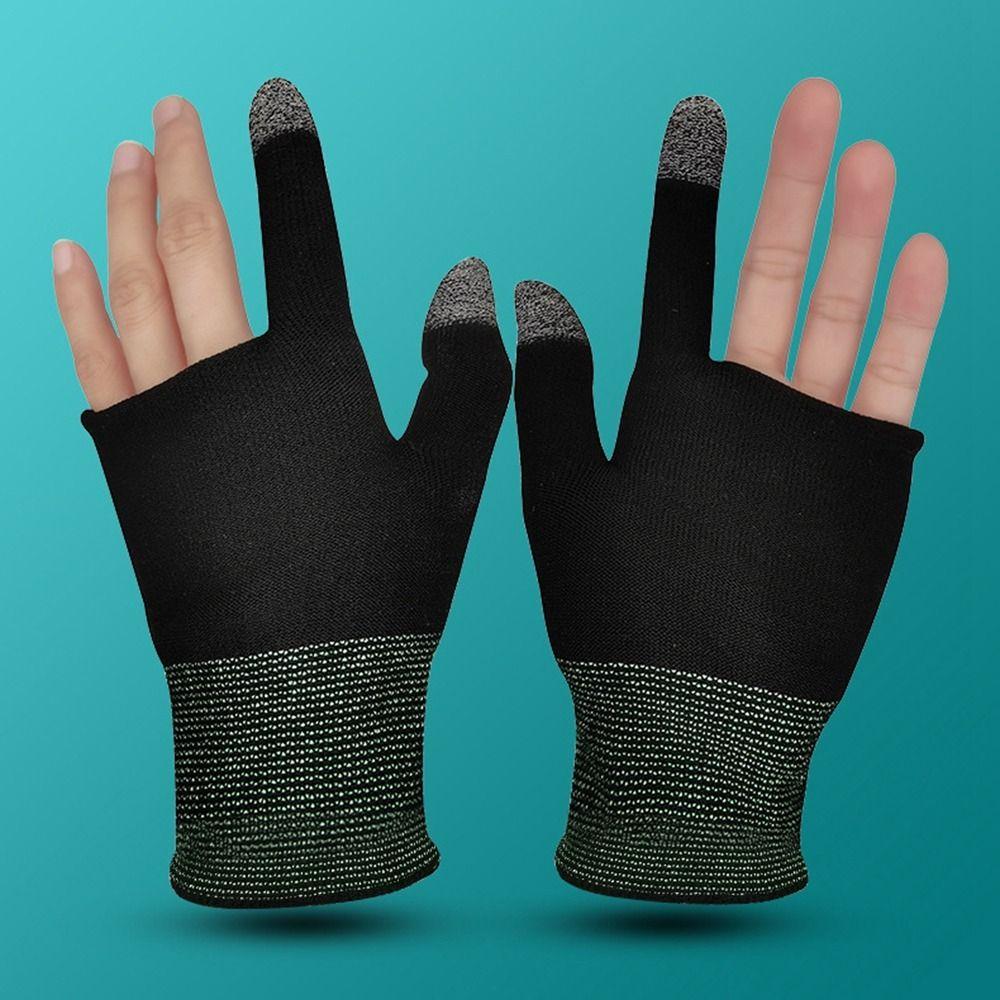 Sweatproof Thumb Gloves Hand Cover Finger Cots Cover Thumb Sleeve Gloves Gaming Finger Cover  Women