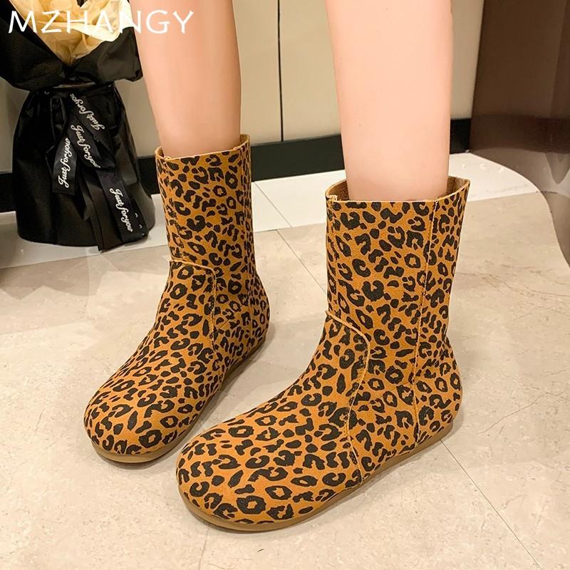 Модные туфли на плоской подошве женские замшевые зимние ботильоны платье модные удобные повседневные прогулочные туфли женские 2024 тренд новые зимние элегантные теплые ботинки женские