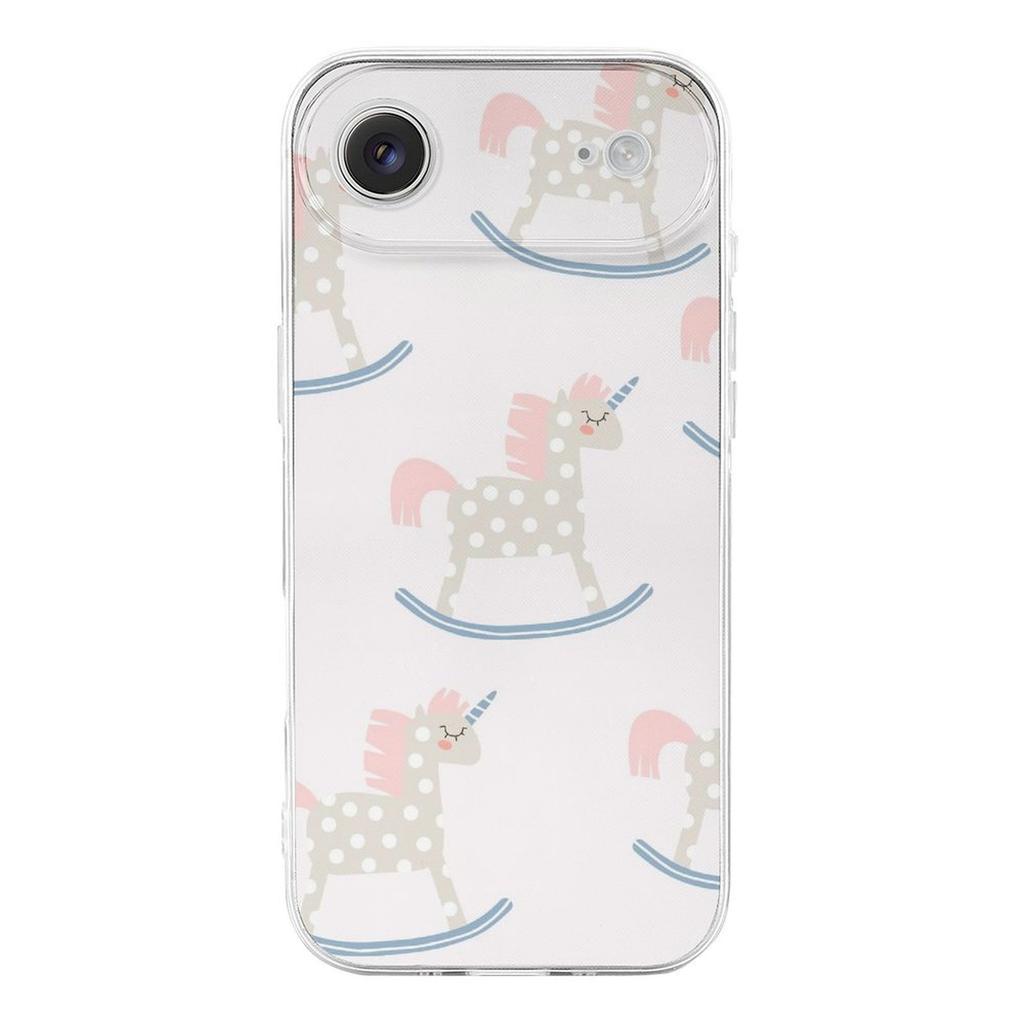 1 Pack For Iphone 17/17Air/17Pro/17ProMax Soft TPU Drop Resistant Clear Case With Screen Lip, Smooth Grip And Precise Cutouts