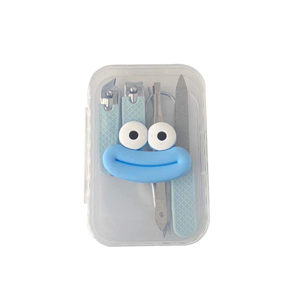 Широко открывающаяся мини-пилочка для ногтей, щипцы для бровей, креативные мультяшные щипцы для шлифовки ногтей для мужчин/женщин