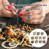 Rosary Prayer Bag Zipper Rosary Pouches Religious Jewelry Storage Box for Prayer Bead Earrings Portable Headphone Bag