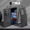 OPPO Find N2 Phone Case, Findn2 Protective Cover, Left And Right Folding Screen OPPO Find Shockproof Leather Casen, Outer in Starry Black