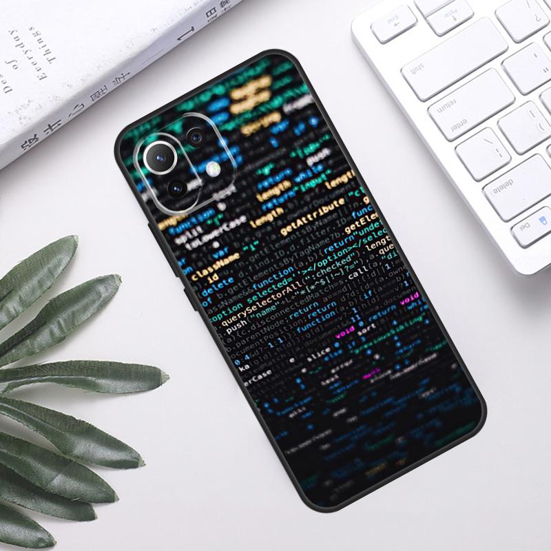 Дизайн-программист Code Для Xiaomi 15T 14T 13T 17 Pro Max 14 15 Ultra Чехол Для POCO F8 Ultra X7 X5 X6 F5 F6 F7 Pro