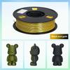 Silk Dual Color PLA Filament 1.75mm 3D Printer Bi-Color Filament 1kg (2.2lbs) PLA Silk 2 in 1 Colors PLA Filament