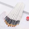 12pcs Artist Paint Brush Set Assorted Professional Brush Acrylic Oil Watercolor Brushes GZW