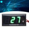 Motorcycle Digital Water Temperature Gauge   Thin   12V LCD With 22mm Sensor Adapter for Most Motorbikes