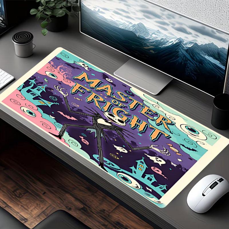The Nightmare Before Christmas Print Mouse Pad, for Keyboard Pad Laptop PC Mat for Office Home Use, Desk Decor, Perfect Birthday Gift for Gamers