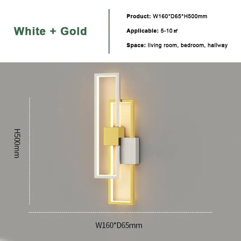 Nordic Modern LED Настенные светильники Гостиная Кабинет Спальня Прикроватные светильники Проход Лестницы Кухня Украшения дома Настенные светильники Внутреннее освещение