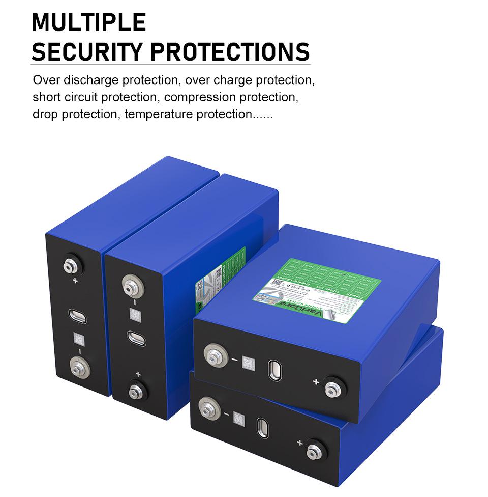 VariCore 3.2V 320AH LiFePO4 Battery - Single Cell, Aluminum Case, Energy Storage