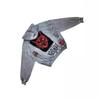 Unisex Y2K Streetwear Hooded Oversized Sweatshirt With 3D Devil Print Patch Appliqu