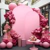 1 шт. эластичный спандекс чехол для арки для детского душа однотонный цвет свадьба день рождения вечеринка декоративный фон двухсторонний 4TF/6FT