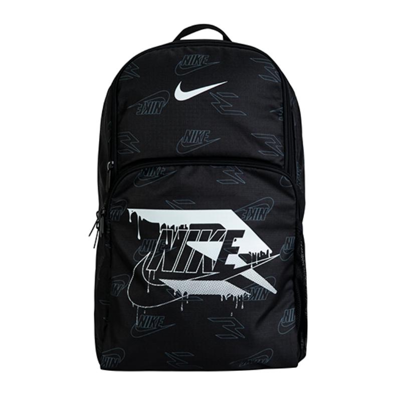 Nike Полиэстеровый рюкзак обычный унисекс угольно-черный легкий повседневный NY2413024GS-003