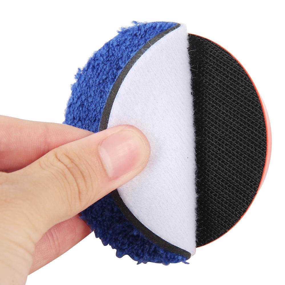 30pcs Car Waxing Buffing Pads Foam Drill Polishing Pad 1/2/3 Inch Circle Buffing Pad Tool Kit Auto Drill Polisher Sponge Set