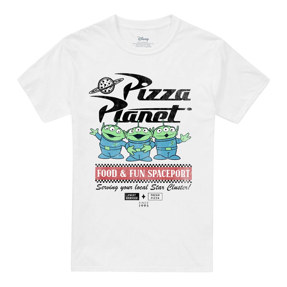 Toy Story Unisex Adult Food Spaceport Aliens T-Shirt