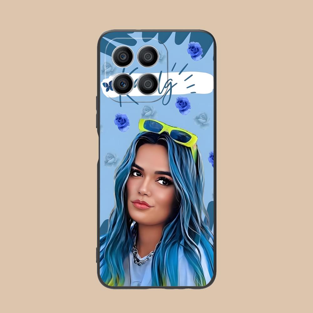 Karol G Латиноамериканский Чехол для Мобильного Телефона для Honor 90 80 70 60 50 30 20 10 9 8 7 Pro S SE Lite 5G Цветной Печатный Чехол Красивый