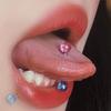 Titanium Steel Colorful Tongue Nails Piercing Body Studs Piercing Body Jewelry