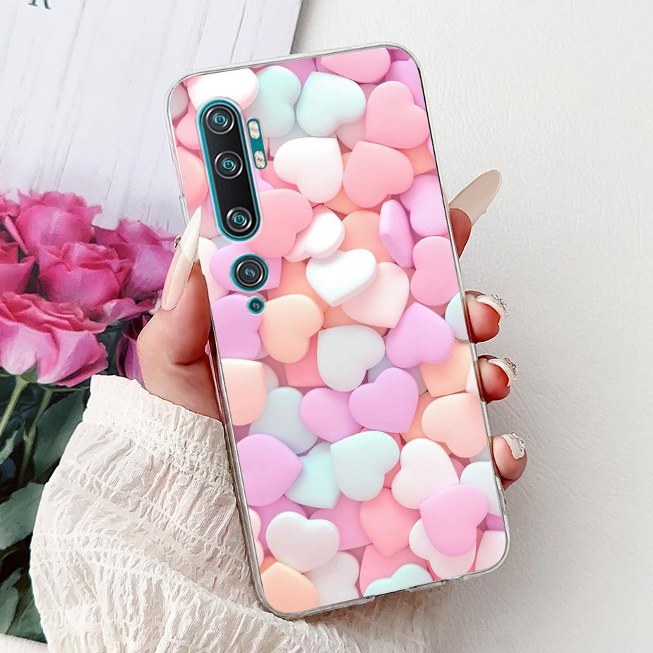 Чехол для Xiaomi Mi CC9 Pro Mi Note 10 Pro Новый Роскошный Расписной Чехол Мягкий Тонкий Чехол для Телефона Для Xiaomi Mi Note 10 Pro MiCC9Pro Корпус