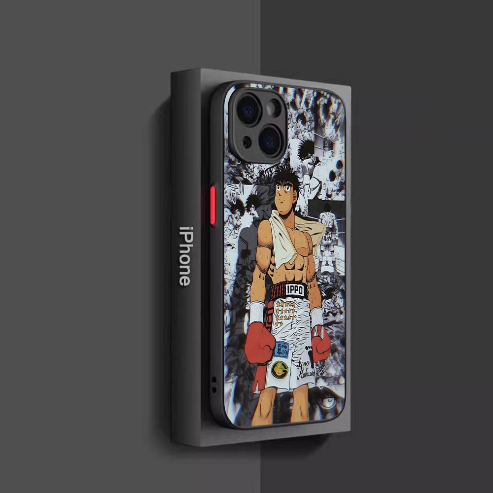 Чехол для телефона Аниме H-Hajime N-No I-Ippo Для IPhone 16e 16 15 14 13 12 11 Pro Max X XS Max Plus Матовый Прозрачный