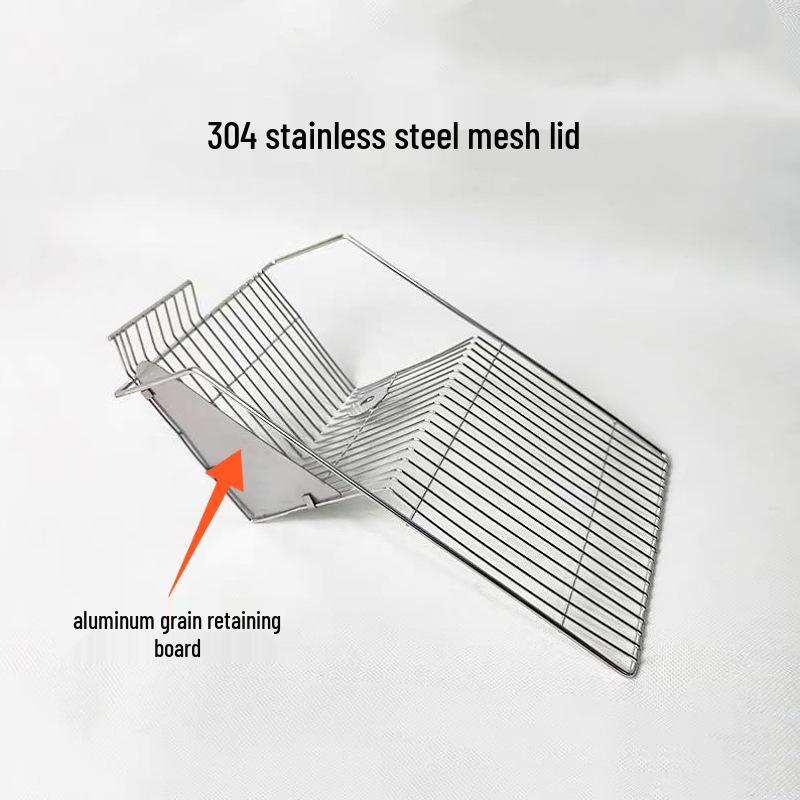 Клетка для мышей из нержавеющей стали, дезинфекция при высокой температуре, подходит для разведения белых мышей и лабораторного использования